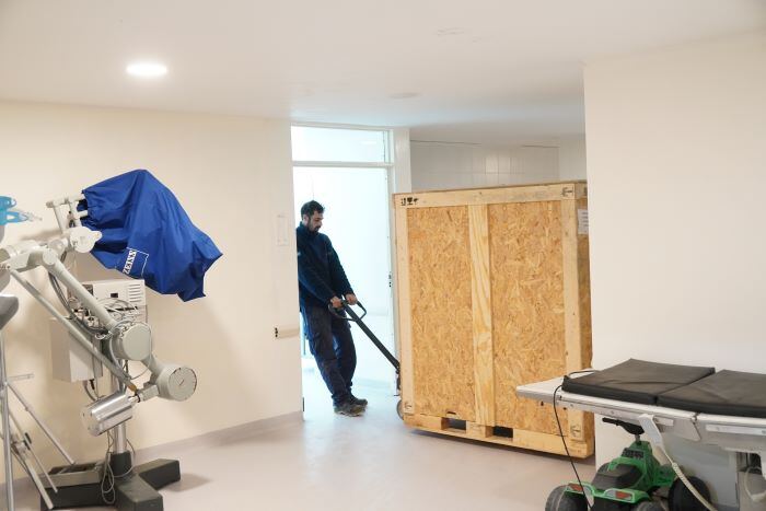 Bahía Blanca: La Provincia incorporó un nuevo angiógrafo en el Hospital Penna