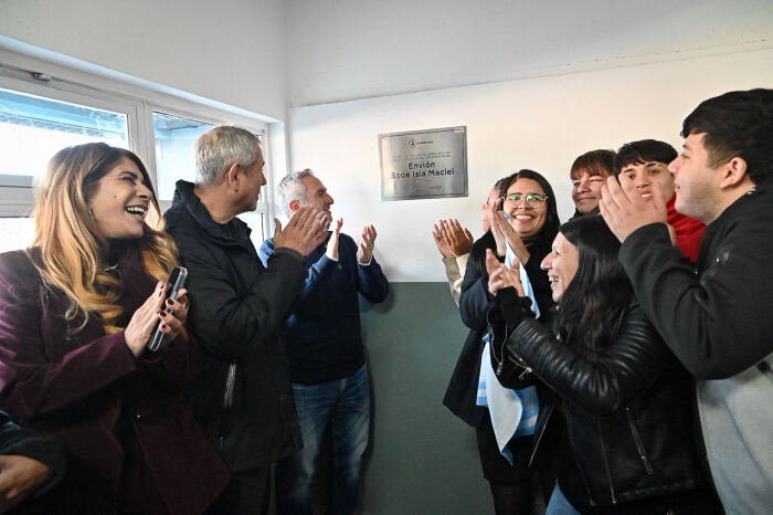 Avellaneda: Inauguraron una sede de Envión en Isla Maciel