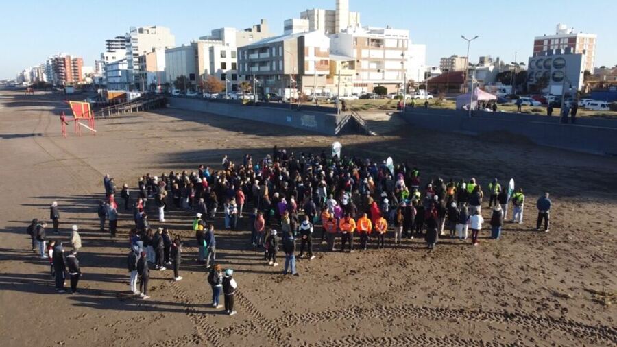 Monte Hermoso: Gran operativo de saneamiento ambiental tras los efectos del temporal