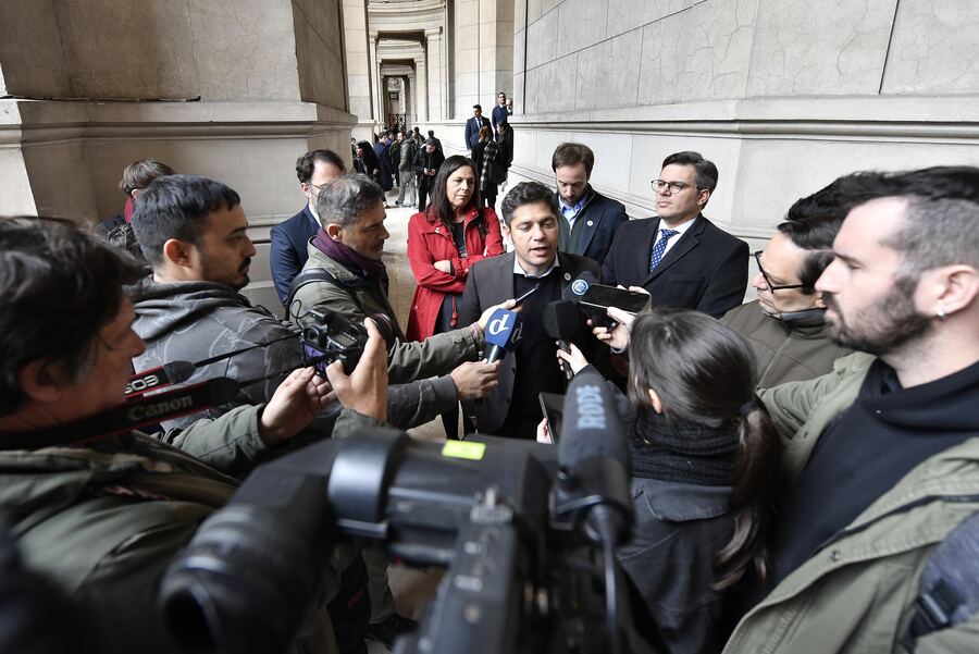 GOBERNADOR AXEL KICILLOF EN CORTE DE LA NACIÓN