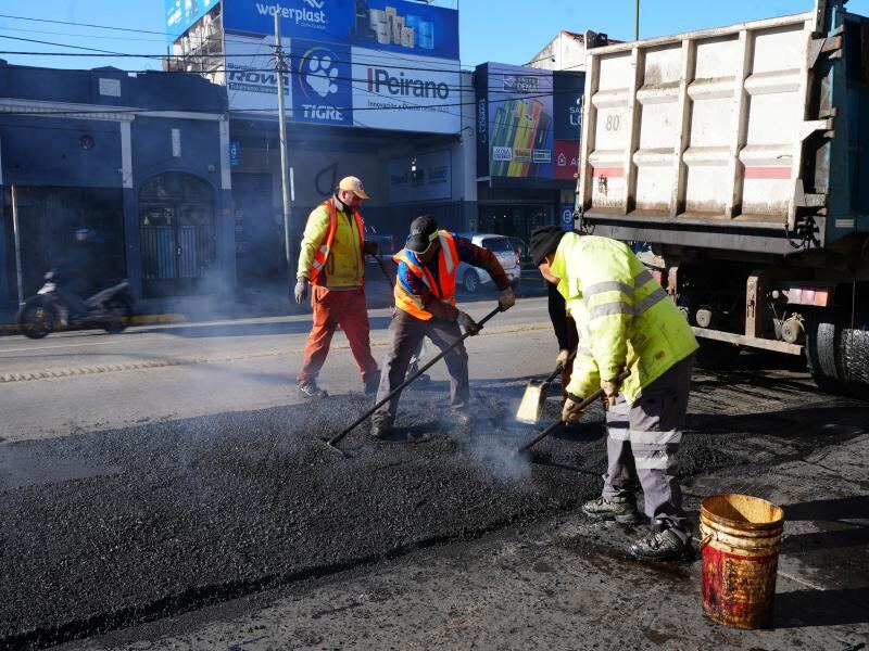Lomas de Zamora: Comenzó la segunda etapa de obras sobre las avenidas Alsina y Almirante Brown