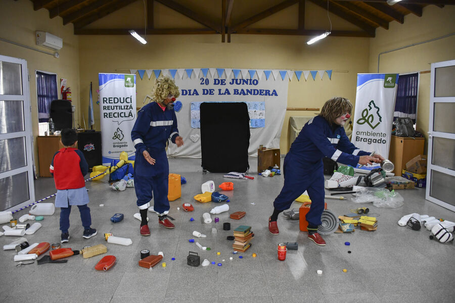 Bragado: El Programa de Educación Ambiental sigue recorriendo los jardines