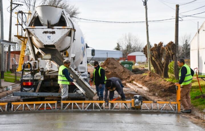 Bragado: Finalizó la primera etapa del plan de obras de pavimento