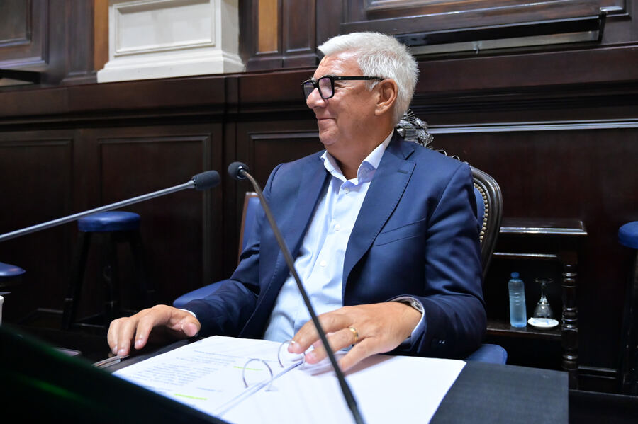 Presidente de la Cámara de Diputados bonaerense, Alejandro Di Chiara