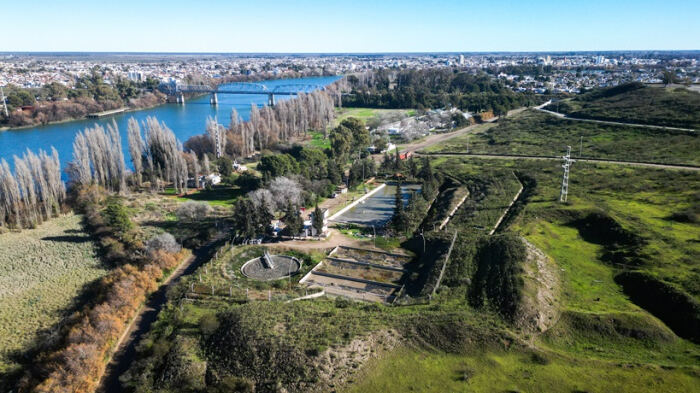 Patagones: Provincia reactivó las obras de la Planta de Líquidos Cloacales