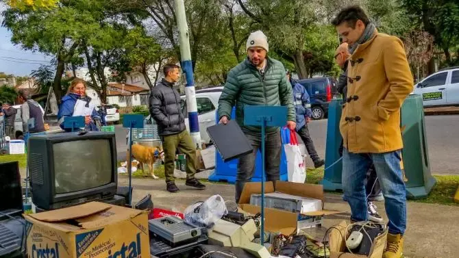 Mar del Plata: El Punto Verde móvil ya recepcionó más de 14 mil kilos de residuos sólidos