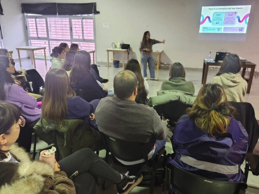 Olavarría: Capacitan a equipos de salud en Diagnóstico Rápido de VIH y Sífilis
