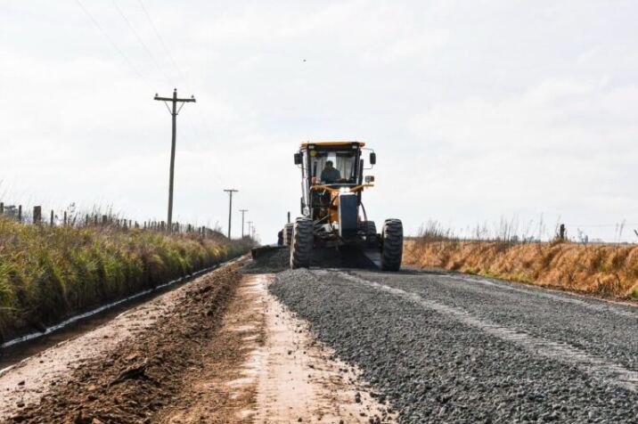 Bragado: Avanza la obra de consolidado del Acceso a Irala