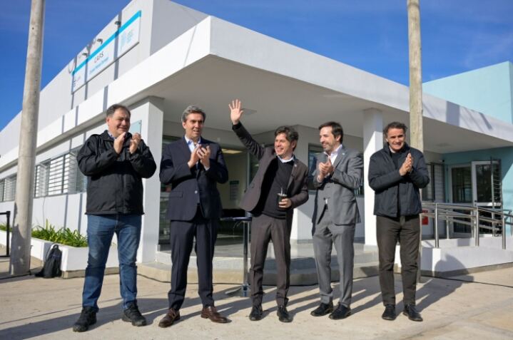 Luján: Kicillof inauguró un nuevo Centro de Atención Primaria en la ciudad