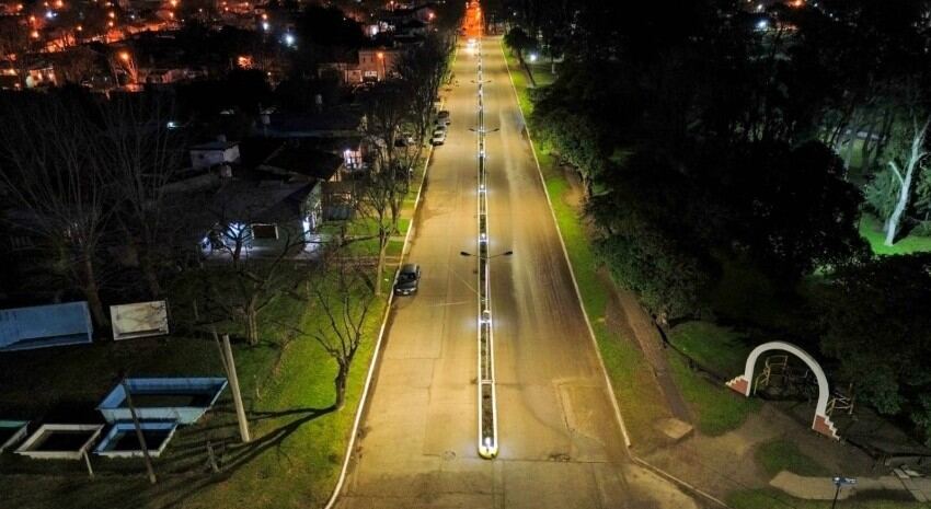 Madariaga: Finalizaron las mejoras en la avenida El Tala