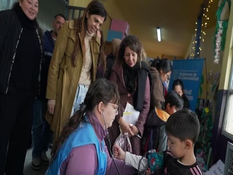 Lomas de Zamora: Se realizó un operativo de Salud Escolar en Santa Catalina