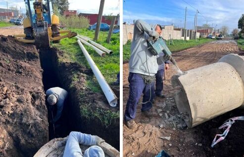 Necochea: Obras Sanitarias fortalece el mantenimiento y la infraestructura de las redes de agua y cloacas
