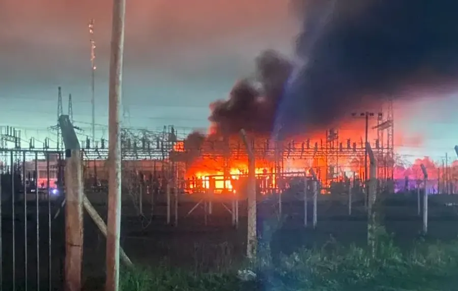 La Plata: Apagón masivo tras el incendio de una central eléctrica en Tolosa