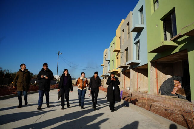 Quilmes: Avanzan las viviendas del barrio La Odisea
