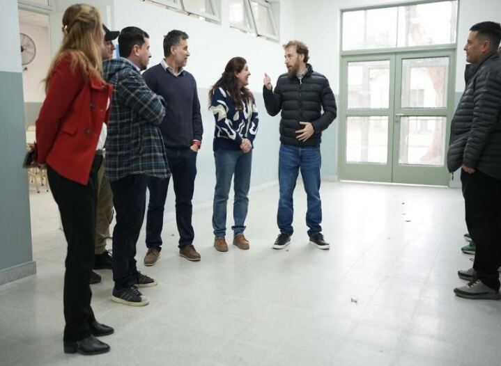 Lomas: Se realizan obras de infraestructura en la Escuela Técnica Nº 2 de Temperley