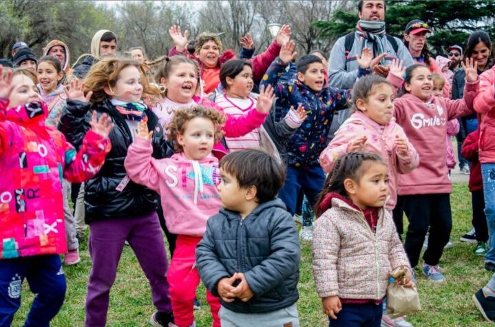 Olavarría: La ciudad celebra el Día de las Infancias en Parque Eseverri