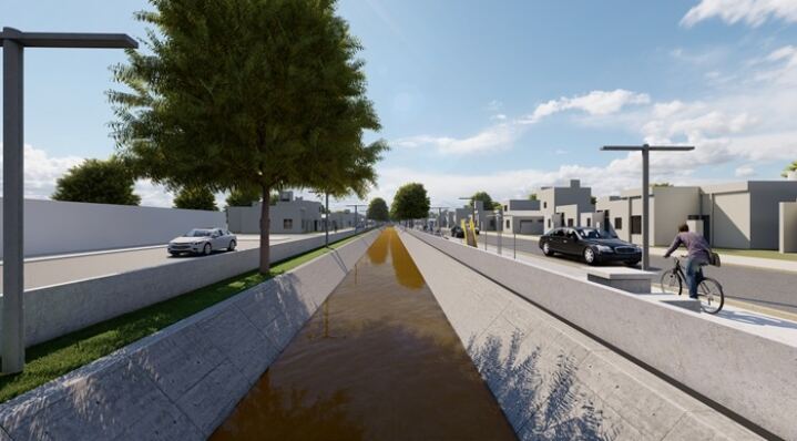 San Martín: Hábitat licita la obra de un parque público en el entorno del Arroyo Güemes