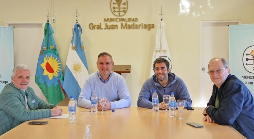 Madariaga. El municipio firmó una carta de intención para sumarse al Camino de Santiago
