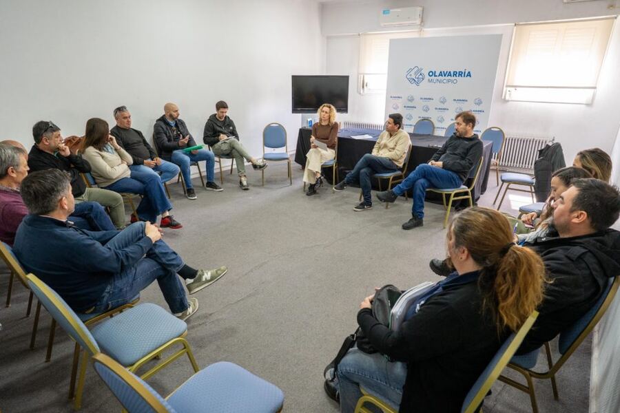 Olavarría: Se llevó a cabo una nueva reunión de la Mesa de Transporte
