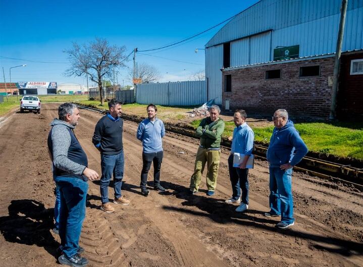 Junín: Continúa la ejecución de obra pública de forma simultánea en los barrios y localidades