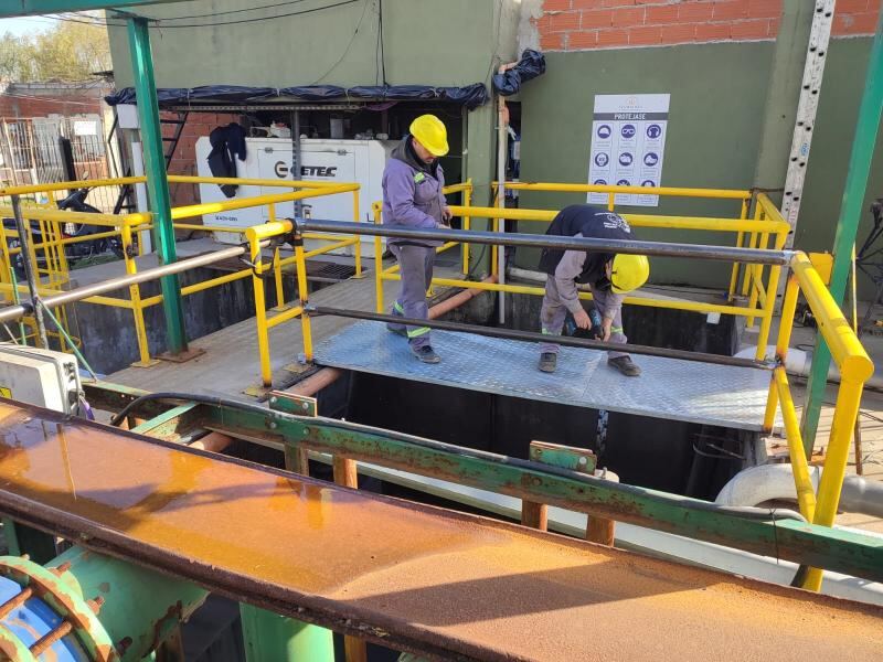Lomas de Zamora: El Municipio lleva adelante la puesta en valor de la Estación de Bombeo de Barrio Obrero