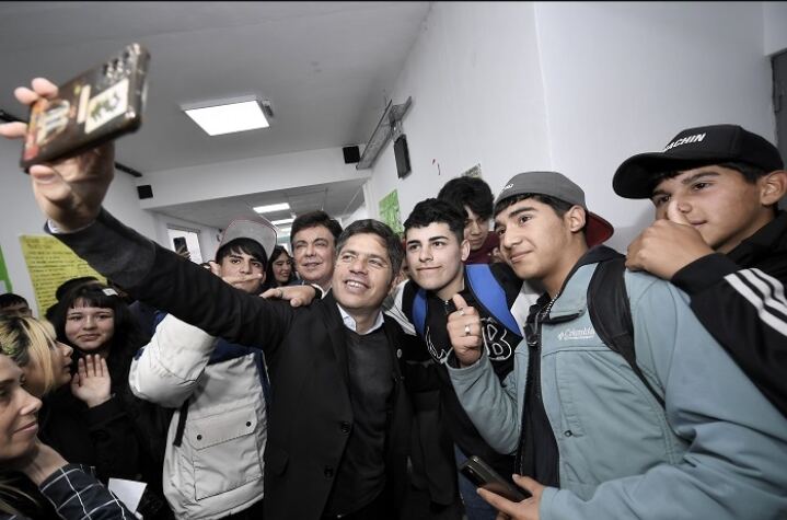 La Matanza: Kicillof inauguró dos edificios educativos en el municipio