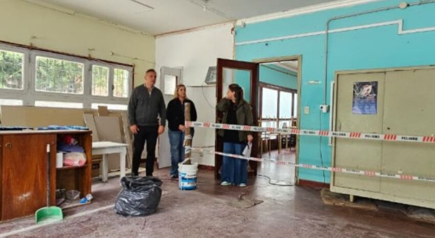 Madariaga: Nueva obra de comedor y cocina en la Escuela Primaria N°8