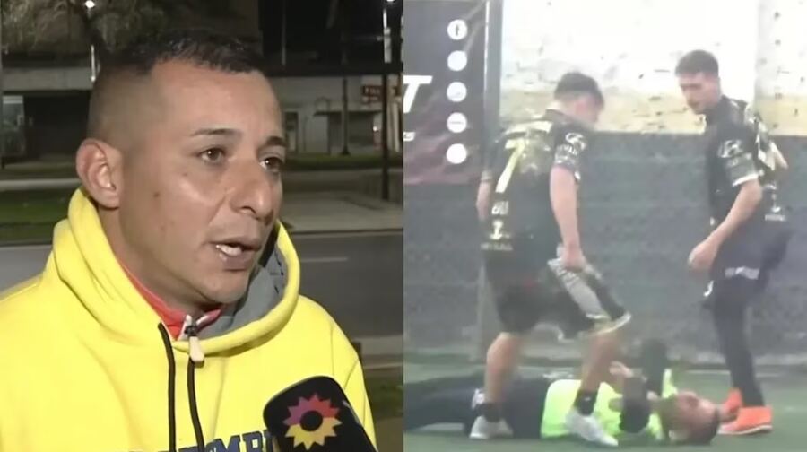 Habló el árbitro agredido en un partido de fútbol amateur: qué dijo sobre las acusaciones de extorsión en su contra