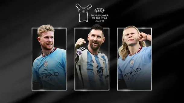 Lionel Messi fue nominado a mejor jugador de la UEFA de la temporada 2022/23