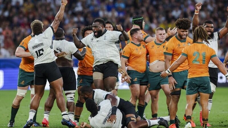 Mundial de Rugby: histórico triunfo de Fiji ante Australia