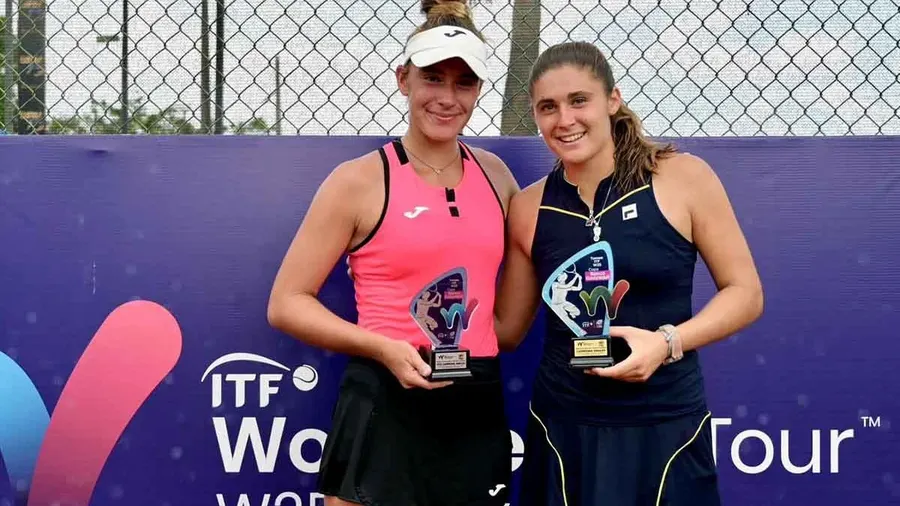 Julia Riera y Solana Sierra avanzan en el WTA 125 de Montevideo
