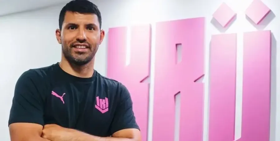 El Kun Agüero desmintió la posibilidad de entrenar con Independiente