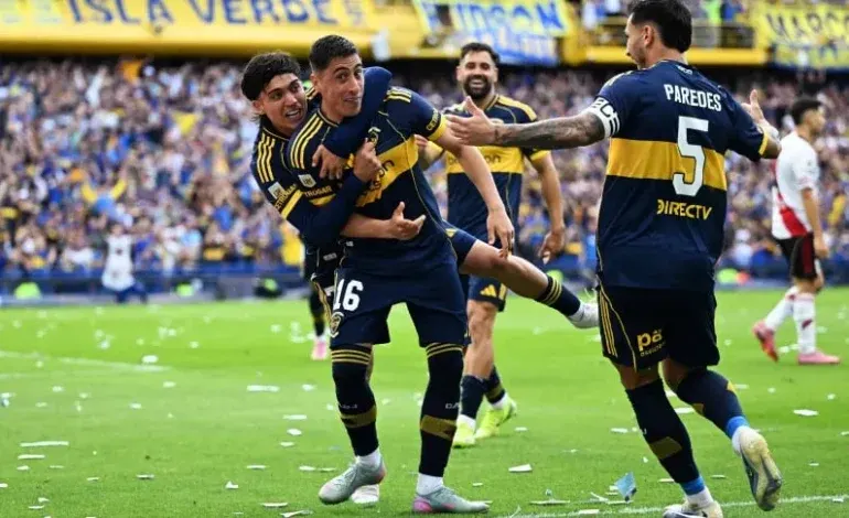 De local, Boca se quedó con el superclásico y clasificó a la Libertadores